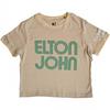 Элтон Джон Унисекс Взрослый Текстовый Кроп-топ