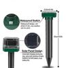 Solar Ultrasonic Snake Mouse Repellers Pest Rodent Repeller Reject