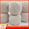 1.5mm-5mm Three-Strand White Cotton Rope for Tapestry Weaving and Wrapping Rice Dumplings