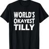 Смешная - Футболка «Самая нормальная Тилли в мире»