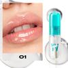 YOUNG VISION 6-Color Lip Gloss Avocado Moisturizing Lip Glaze Lightweight Non-Sticky Hydrating Smooth Pigmented
