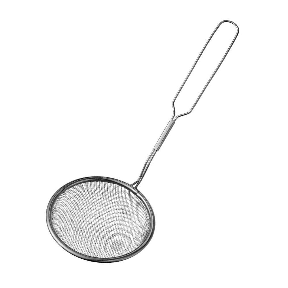 Ручка Сито с мелкой сеткой Сито из нержавеющей стали Прочное сито для муки Кухонные инструменты