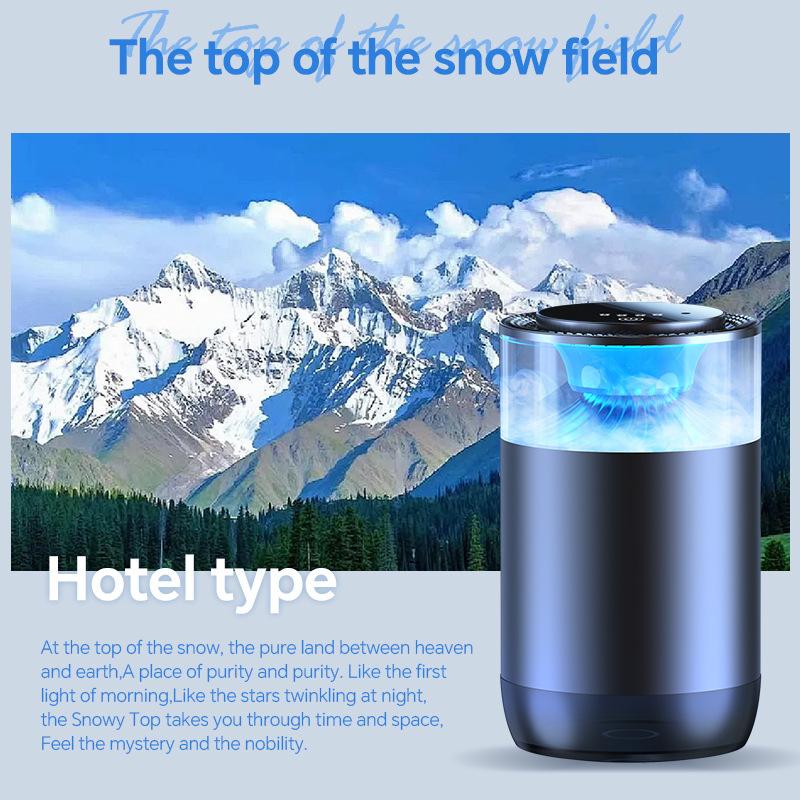 Умный автомобильный аромадиффузор Cloud Mist со звуком, RGB-подсветкой, автоматический освежитель воздуха, перезаряжаемый, удаляющий запахи, автомобильные аксессуары