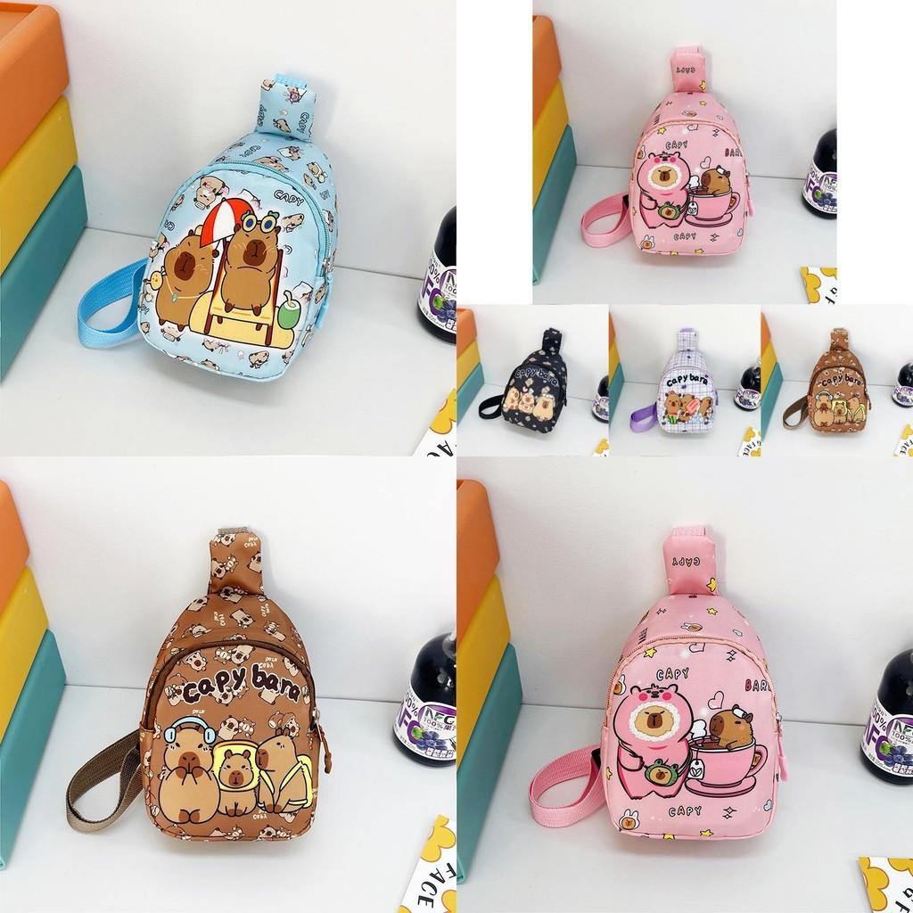 Очаровательный мультяшный детский рюкзак, модная нейлоновая сумка через плечо для мальчиков и девочек