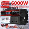 4 USB DC12/24V в AC 110V/220V Солнечный Автомобильный Инвертор Модифицированная Синусоида Преобразователь Напряжения Автомобильный Адаптер ЖК-дисплей