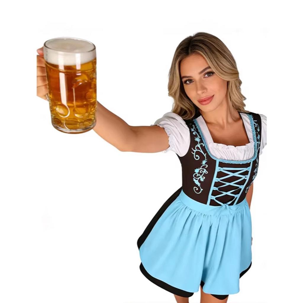 Women's Plus Size Costume Dress for Oktoberfest Celebration
