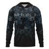 Mens Long Sleeve Fishing Hoodie UPF50 Lightweight Sun Protection Outdoor Angling