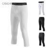 Баскетбольные компрессионные колготки, высокоэластичные спортивные футбольные колготки, брюки для фитнеса, спортивная одежда для бега, мужские леггинсы, быстросохнущие