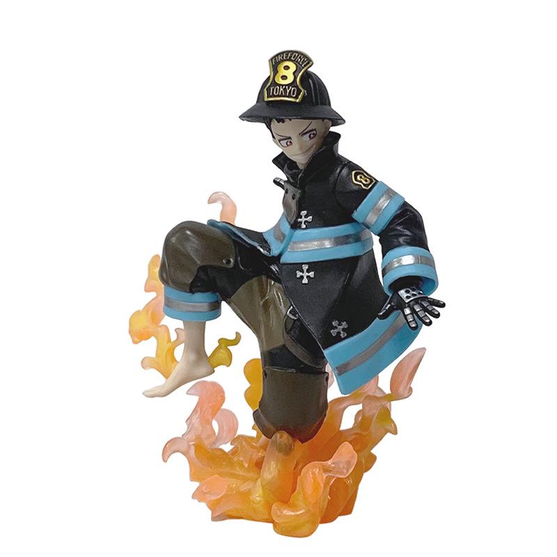 В наличии Оригинальный KOTOBUKIYA ARTFX J Fire Force Синра Кусакабе Аниме Готовая модель Игрушка Подарки Коллекция