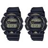 Casio CASIO G-Shock G-Shock набор из 2 одинаковых цифровых часов золото x черный водонепроницаемый 20 АТМ DW-9052GBX-1A9DW-9052GBX-1A9 часы
