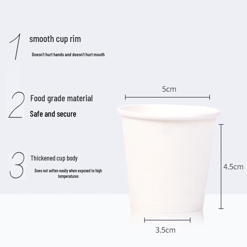 Disposable 50ml Small Paper Tasting Cups