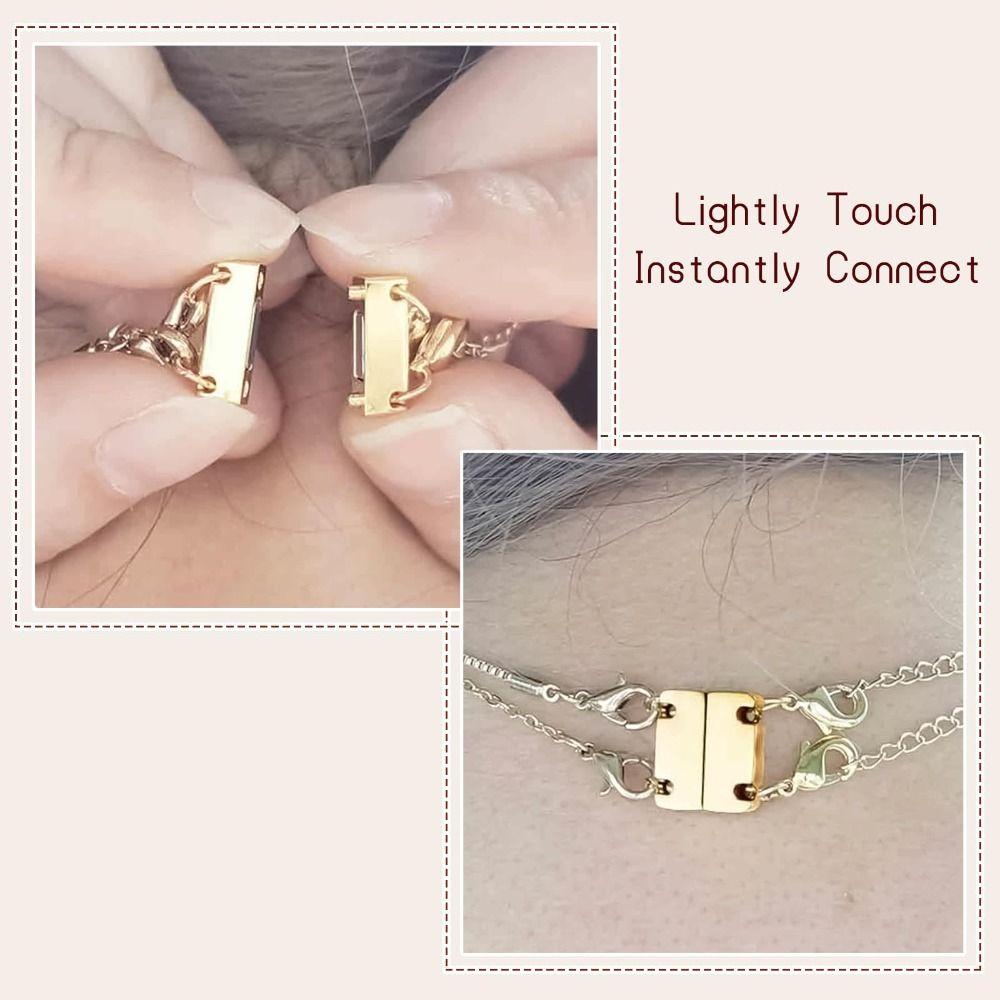 Layering Multi Necklace Magnetic Necklace Separator Jewelry Connector Jewelry Making
