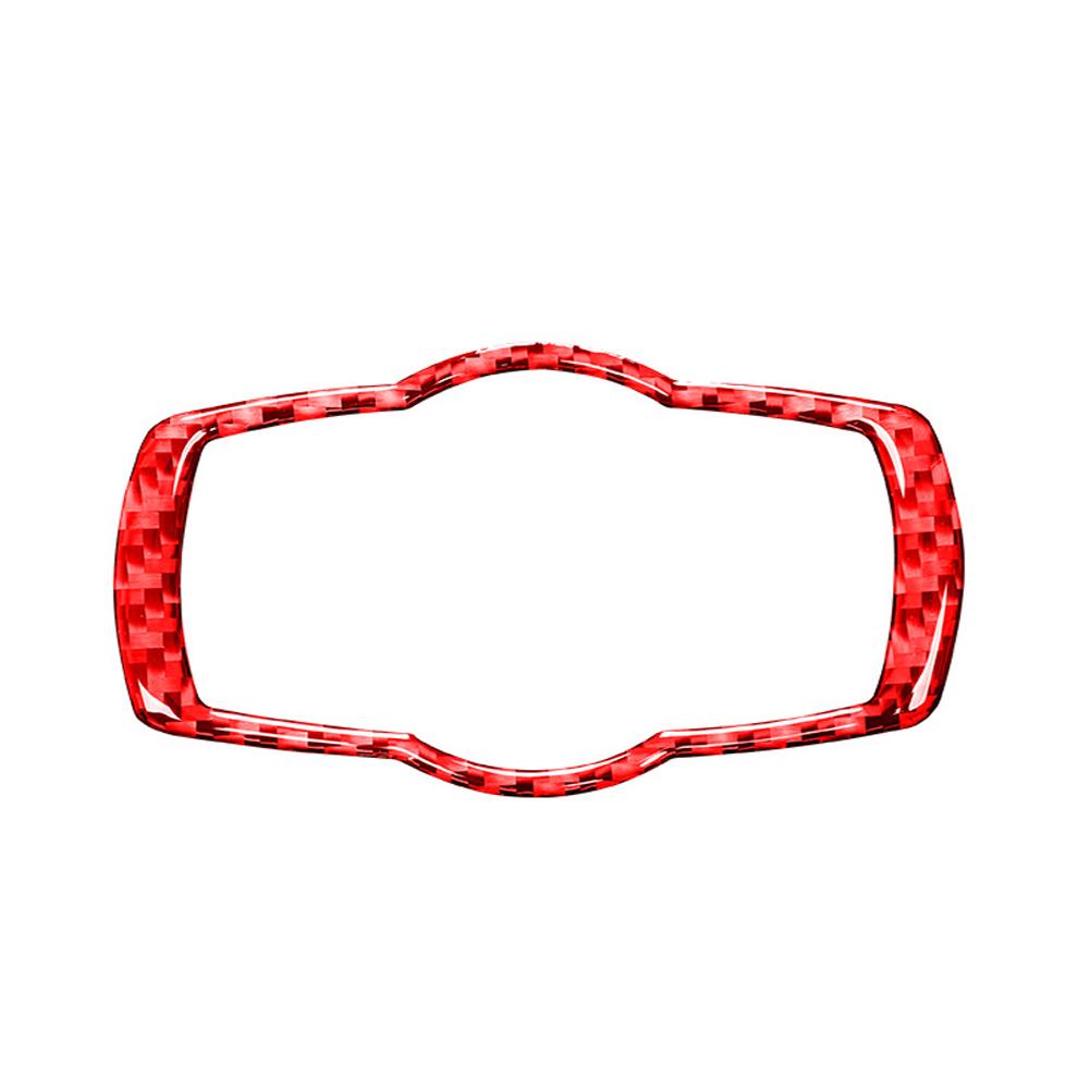 Car Interior Accessories Headlight Switch Frame Cover Trim Carbon Fiber Sticker for BMW E90 E92 E93 320i 325i 2005-2012