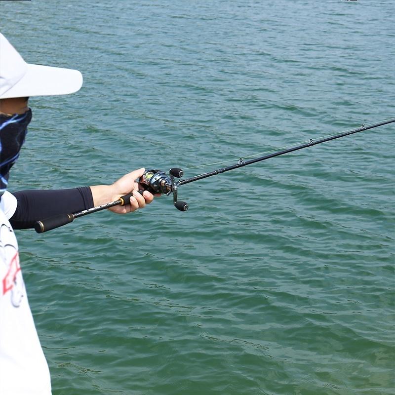 Кастинговые рыболовные комплекты 24 тонны из углеродного волокна, 4 удочки и катушка 11+1BB 7,0:1