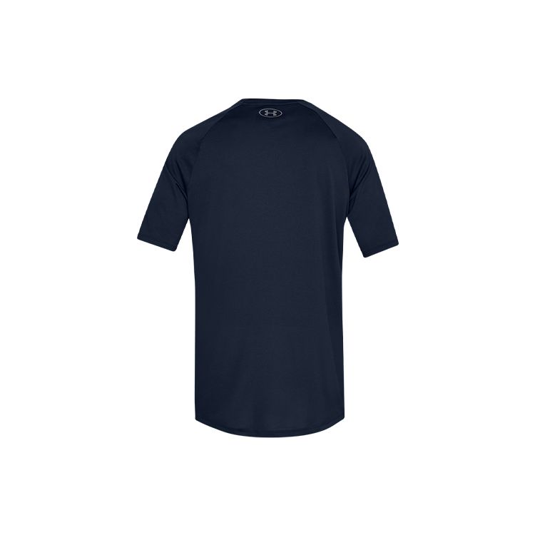 Under Armour Спортивная футболка для тренировок, мужские топы, темно-синяя 1326413-408