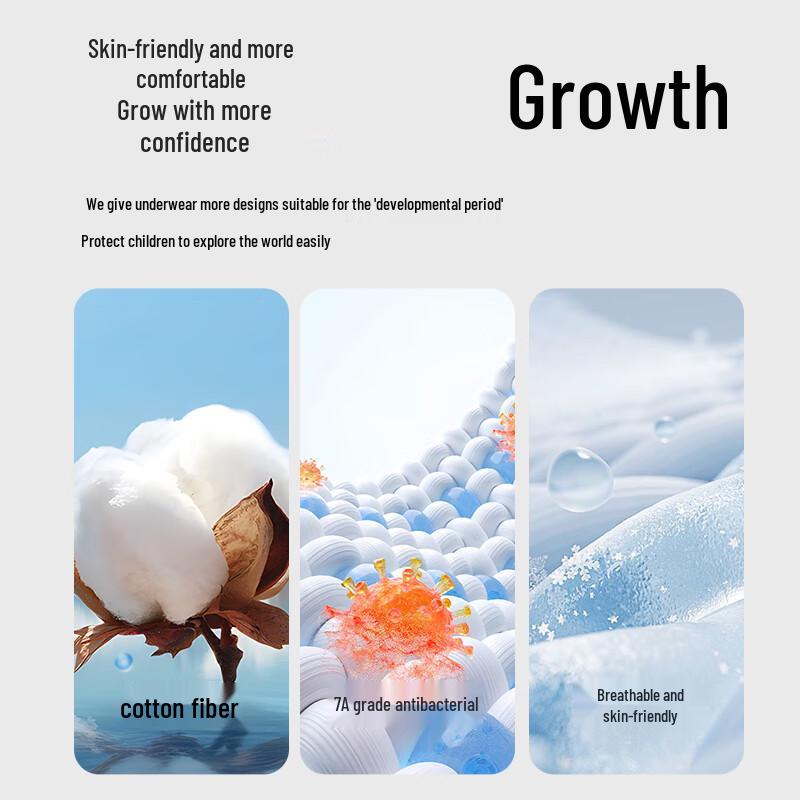 Langsaha Boys' 7A Антибактериальные Мультяшные Боксеры-Брифы 4 шт.