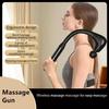 Massage Gun Deep Tissue with Extended Handle Revolutionary U-Shaped Back Massager Body Massager for Neck,Shoulder,Leg