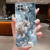 Phone Case For OPPO Reno4 Lite 4 F Flower Butterfly Casing For Oppo Reno 4 Lite 4F Capa Transparent Soft Silicone TPU Back Cover