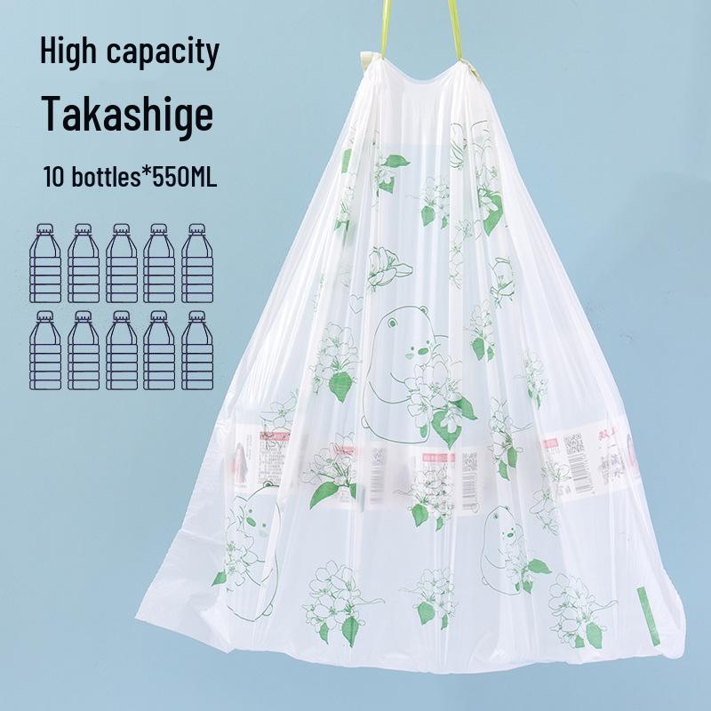 Биоразлагаемые кухонные мешки для мусора с ароматом камелии, не вызывающие слез, - Сверхплотные, отрывные, для бытового использования