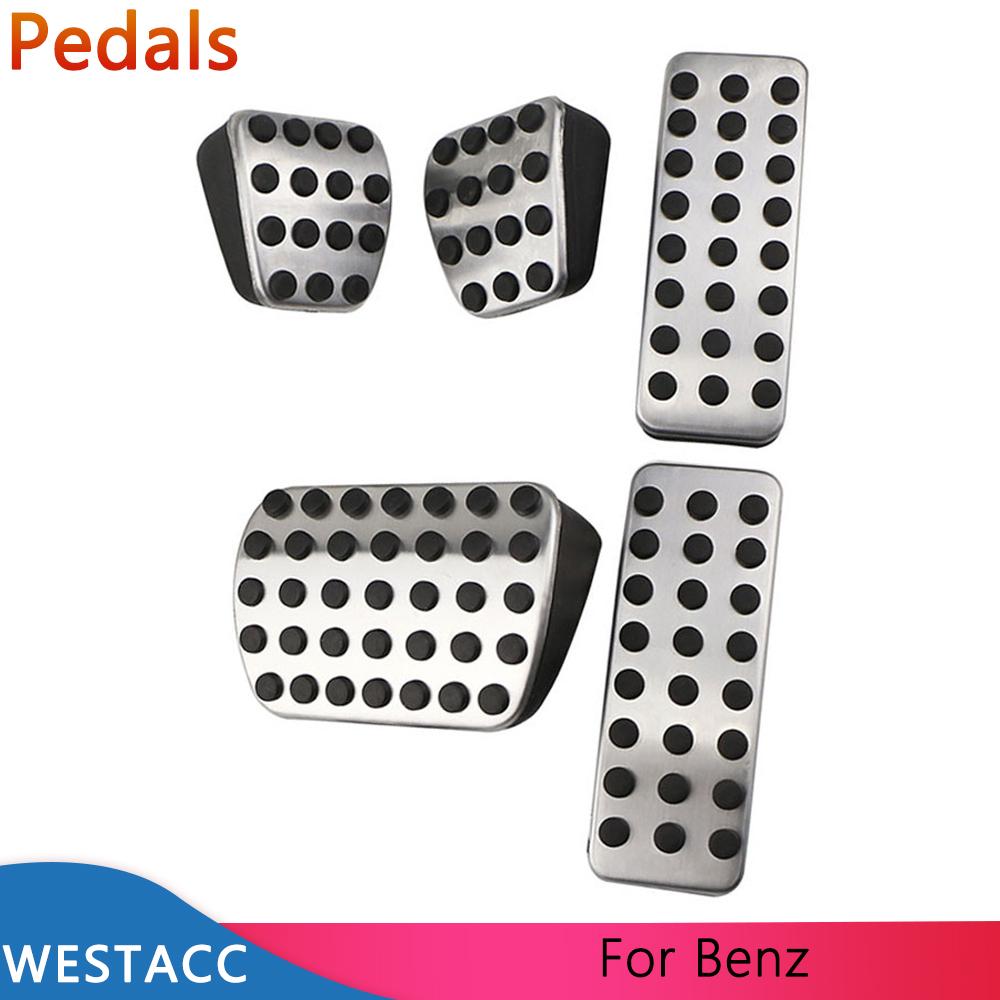Car Pedals Pedal Cover for Mercedes Benz A B CLA GLA GLE ML GL R W164 W166 X156 X164 X166 W251 W168 W169 W176