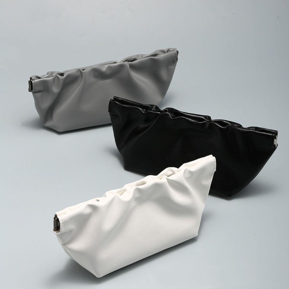 Korean Cloud Glasses Bag Pu Leather Sunglasses Storage Case Glasses Protective Pouch  Coin Purse