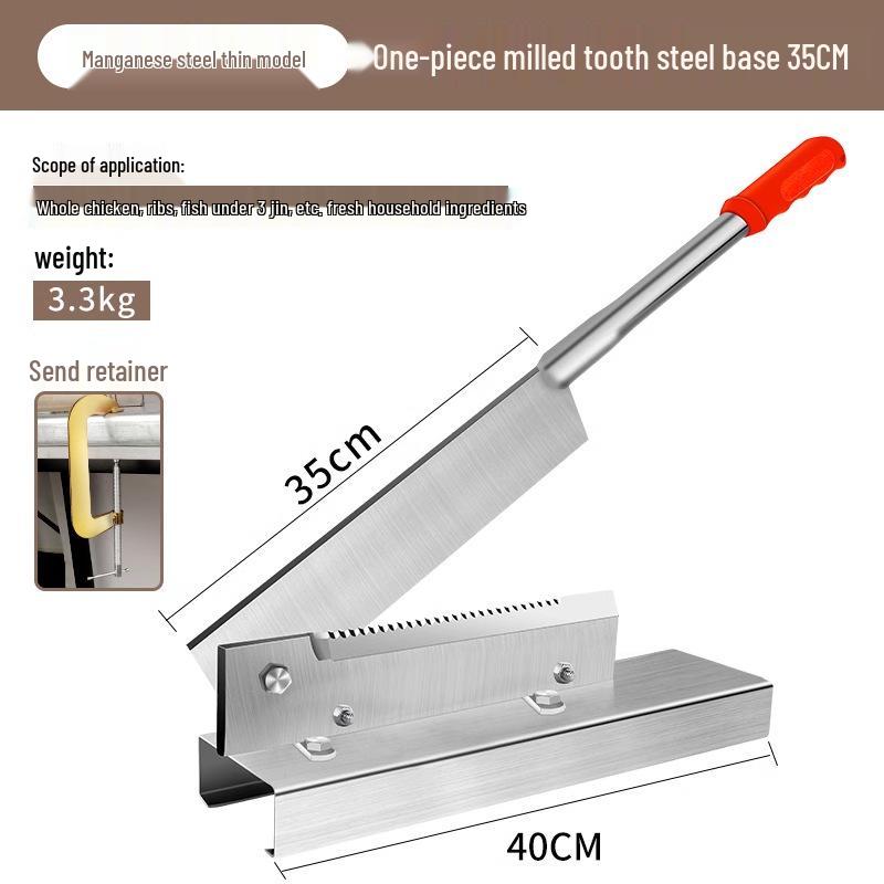 Гильотинный костерез: Бытовое и коммерческое использование для рубки костей, маленьких свиных ножек, куриных ребер