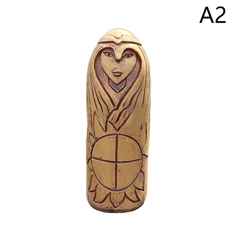 Статуя богини Фрейи викингов, смоляная скульптура, религиозная фигурка ангела, напольная, скандинавская алтарная скульптура для домашнего декора