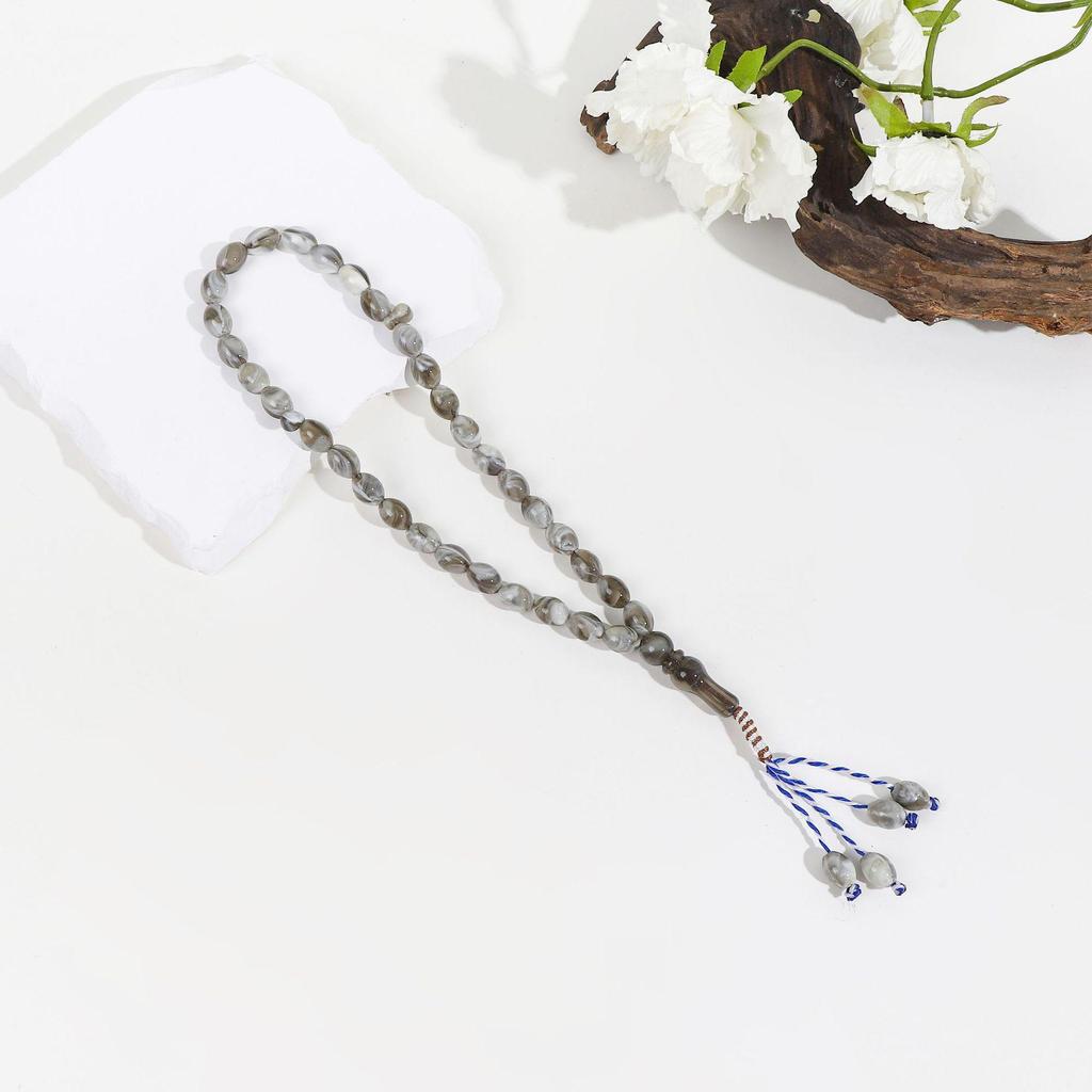 Классический акриловый тасбих: Четки из 33 бусин в ближневосточном стиле для мужчин и женщин