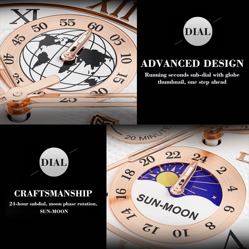 LIGE Модные мужские часы, роскошные деловые часы для отдыха, кварцевые часы с кожаным ремешком, светящийся водостойкий автоматический код даты и времени