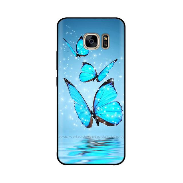 Силиконовый чехол для Samsung Galaxy S7 Edge, чехол S7, чехол для телефона Samsung Galaxy S6 Edge S 6, полная защита, мягкая задняя крышка