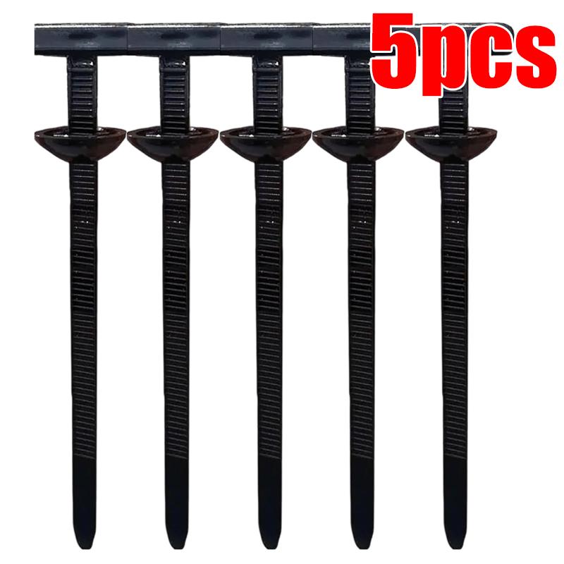Self-locking Plastic Nylon Cable Tie Black Cable Tie Fastening Ring 2*9cm Large Cable Ties Zip Wrap Strap Ties Car Accessories