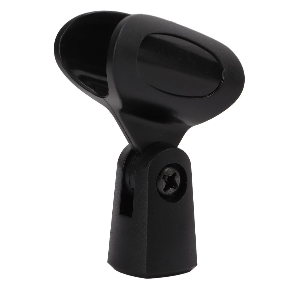Universal Microphone Clip Holder with 5 8 Inch Male to 3 8 Inch Female Screw Adapter for Handheld Microphones