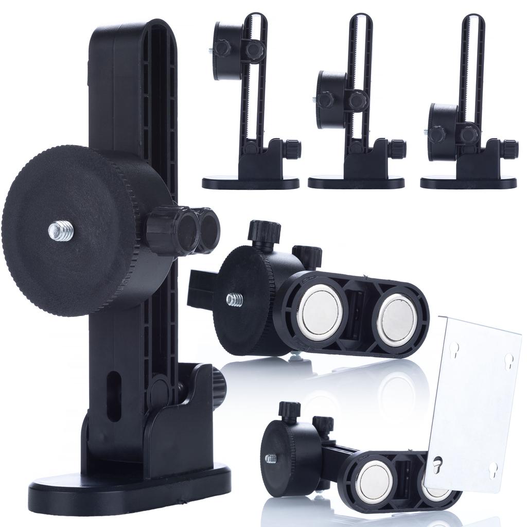 Rosfix Poziomica Laserowa Orange Tiger ROT16L – 16 Linii Laserowych | Zielona Tarcza i Okulary Ochronne | Statyw 43–120 cm