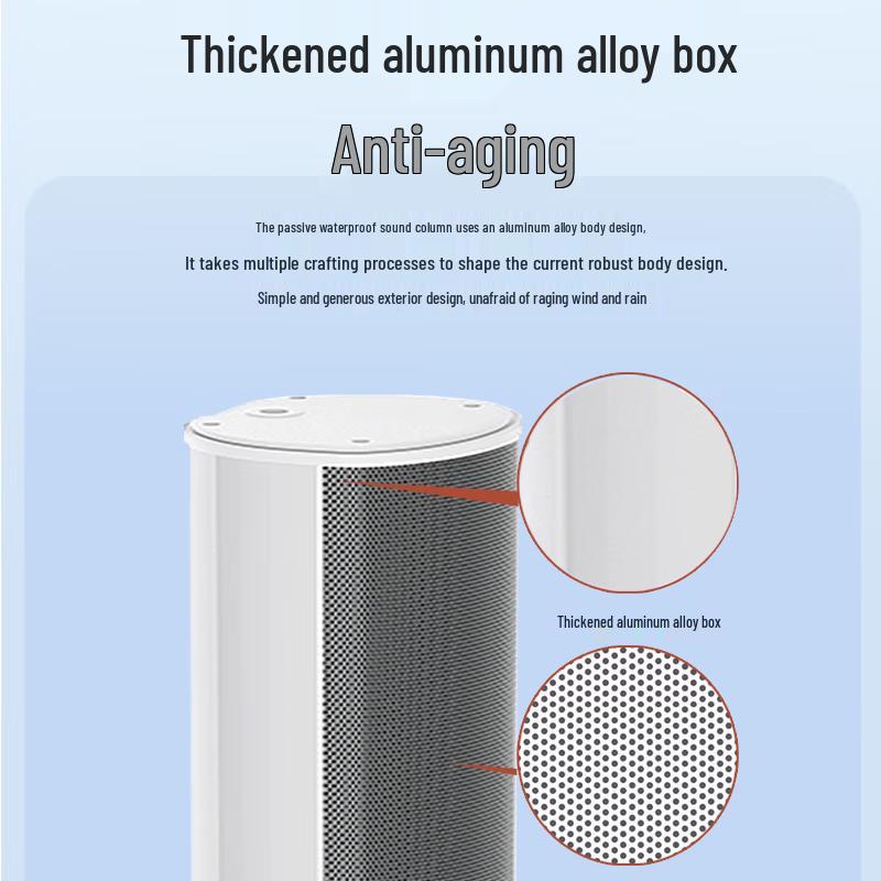SAST 150W Outdoor Waterproof Sound Column Speaker CN plug (adapter included)