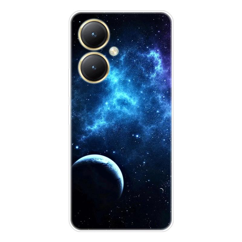 Для Vivo Y27 4G Y 27 5G чехол Мягкая силиконовая задняя крышка Чехол для телефона с рисунком из мультфильма Разнообразие