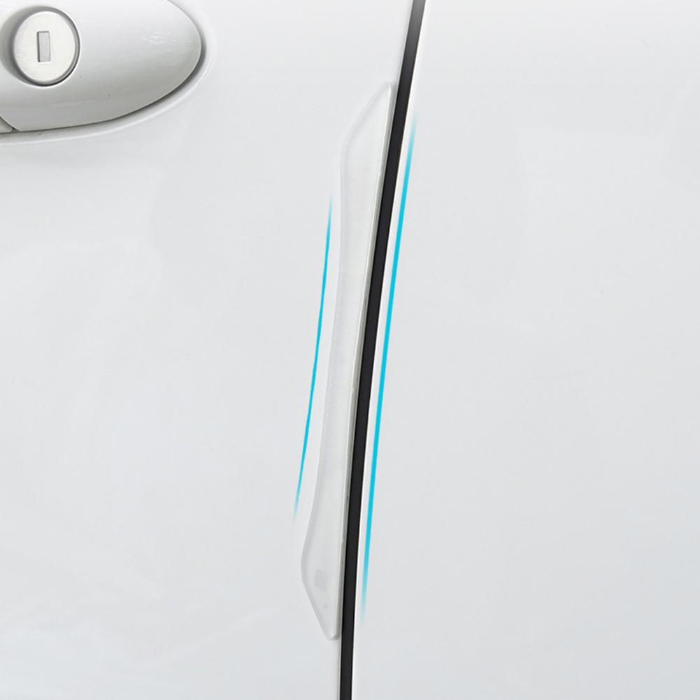 6 шт. набор, универсальная защита от царапин, защита бампера, защита края двери автомобиля, защитная наклейка для зеркала заднего вида, защитная наклейка