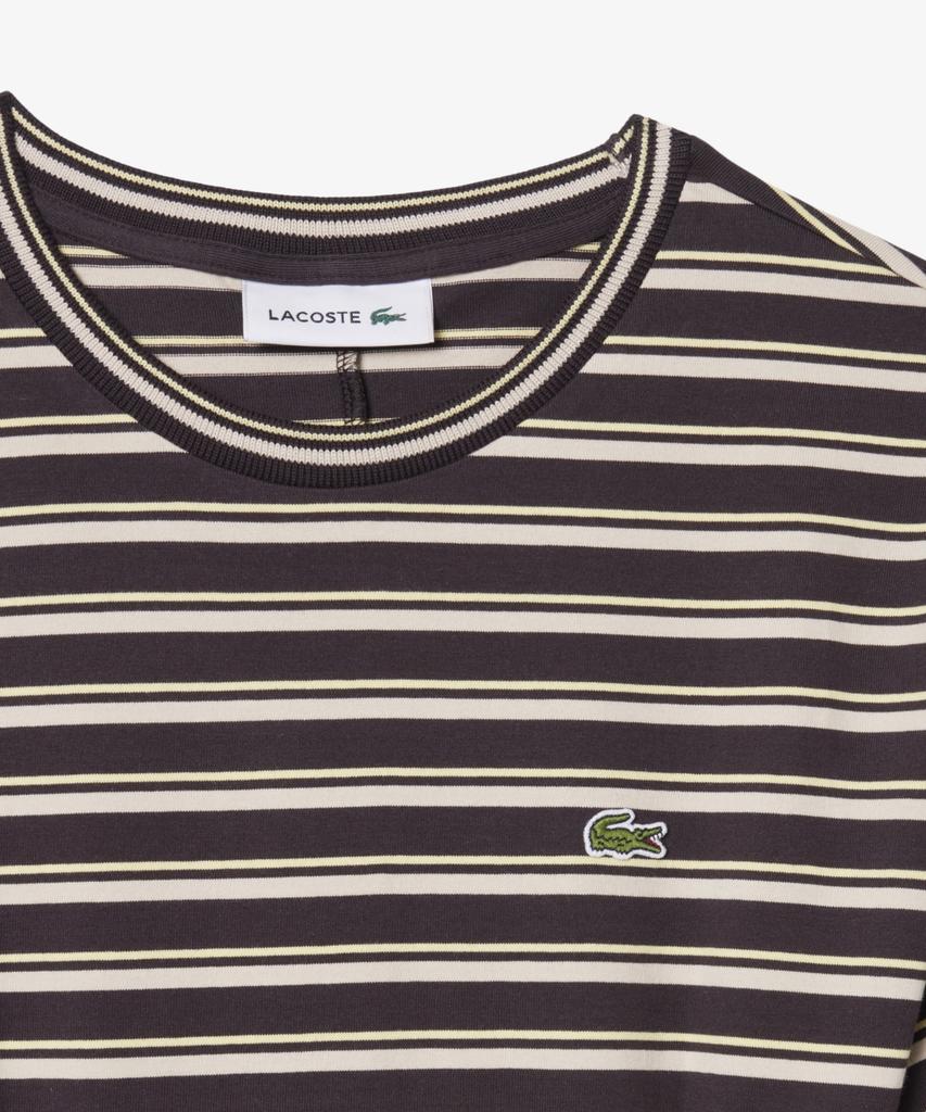Женское платье-футболка Lacoste с мультиполосками Ef0263-56G 4Bv