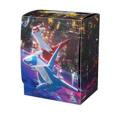 POKEMON Центр Оригинальный Чехол для Колоды Карточной Игры Покемон Латиас и Латиос Ночной Вид