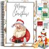 Spiral-Bound Christmas Gift Card Book Festival Christmas Gifts for Teenagers Greeting Cards Holder Greeting Card Organizer