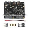 Raspberry Pi X852 Двойная плата расширения mSATA SSD для 3B+/3B/ROCK64