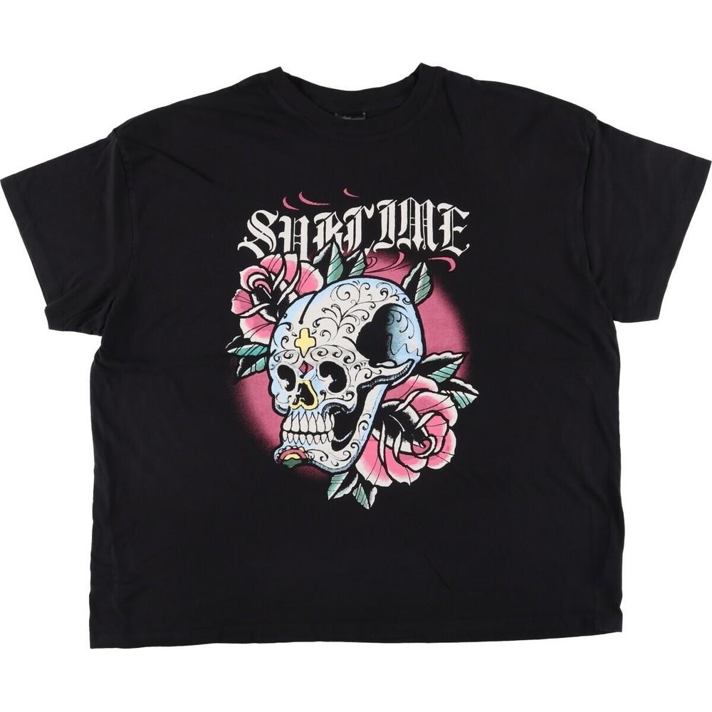 New SUBLIME Skull Pattern Band Gift For Fans Unisex S-5XL Shirt JJ209 Unisex T-Shirt