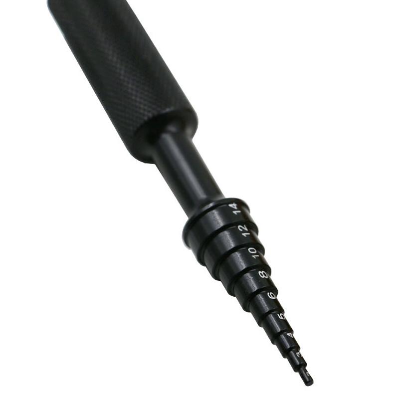 Инструменты для снятия подшипников автомобиля Съемник для установки алюминиевого сплава 2-14 мм Универсальный набор инструментов для ремонта подшипников