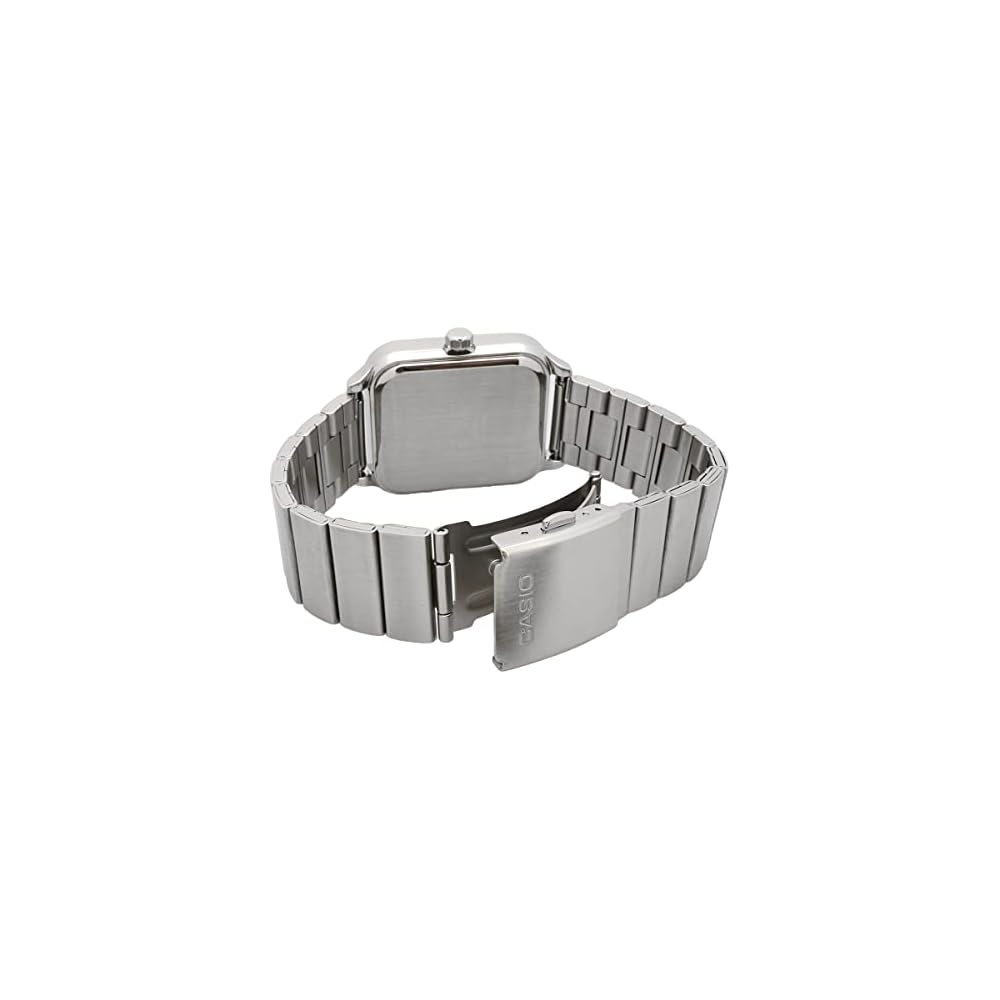 Casio Standard Аналоговые мужские часы с фазами Луны MTP-M305D-1AV Металлический браслет Черный