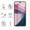 Для Samsung Galaxy A34 5G 2.5D Закаленное стекло с дугообразным краем Пленка Защита экрана HD без отпечатков пальцев
