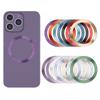 2023 Magnetic Metal Plate Ring For Magsafe Wireless Charger Iron Sheet Sticker Car Phone Holder Magnet Patch For Iphone12 13