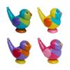 Красочная игрушка для ванны «Птица-свисток» для детей, забавная музыкальная игрушка для тренировки мышц рта и восприятия звуков, праздничная игрушка для вечеринки
