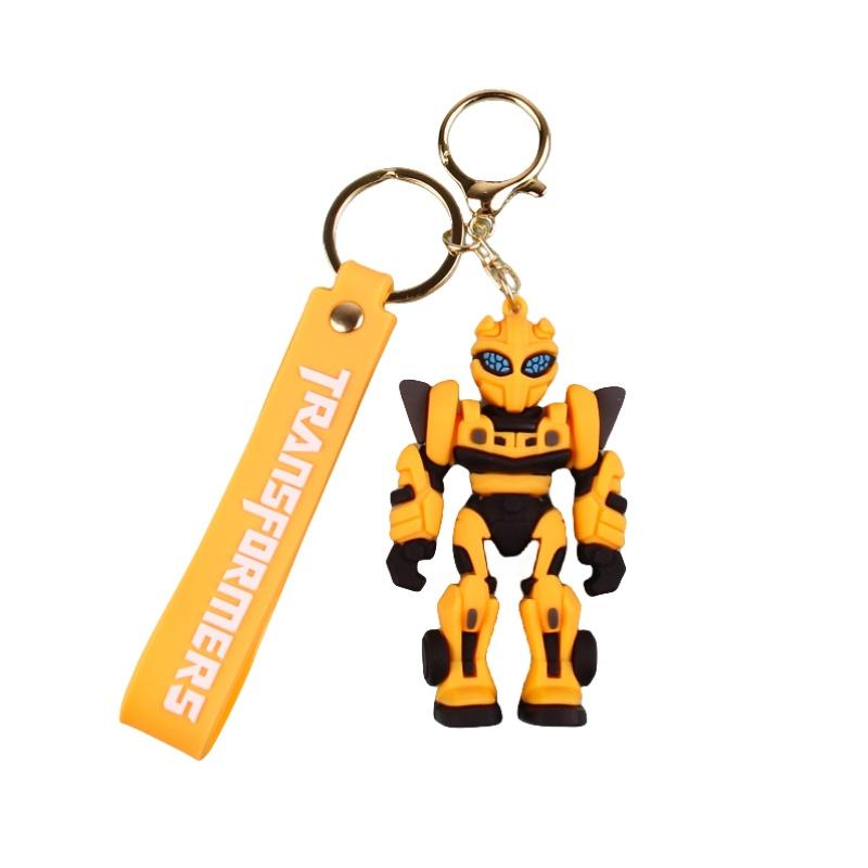 Новый Брелок Трансформеры Мультяшный ПВХ Фигурка Оптимуса Прайма Подвеска на Сумку Оптом