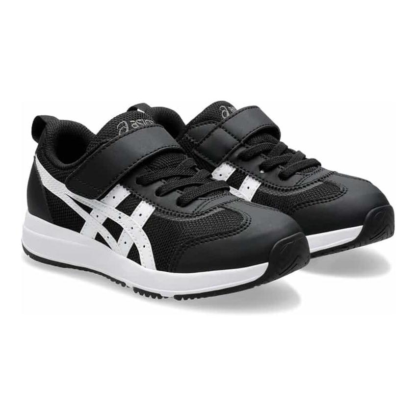 Asics Хлопок Дошкольный Удобный Универсальный Детская Повседневная Обувь Детская Повседневная Обувь Черный Белый 1144A372-001
