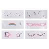 Sweatproof Decorative Stickers Disposable Blush Face Patch Sweet Temporary Tattoo Sticker  Make Up