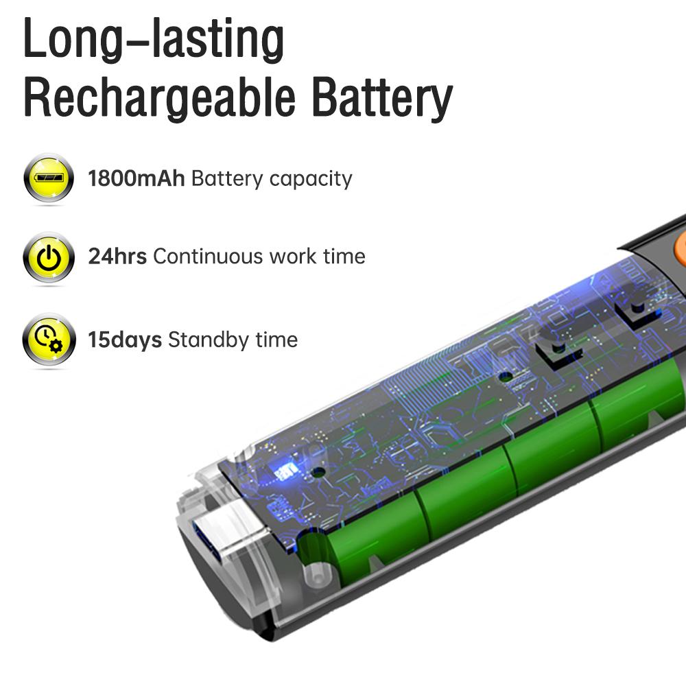 Сканер микрочипов для животных, считыватель идентификаторов RFID-бирок для животных, портативный считыватель BT+USB+2.4G Connect